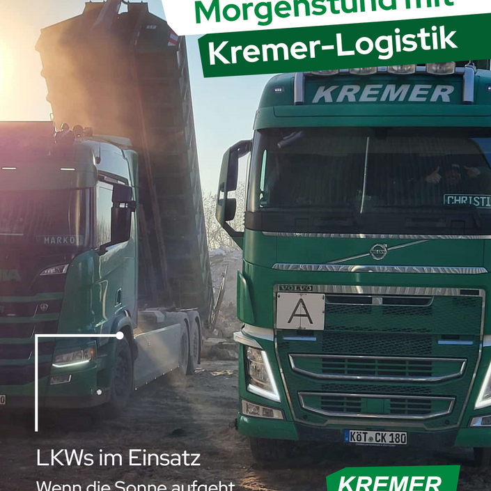 Früher Vogel bei Kremer! 🦅
Während viele noch im Bett liegen, starten Christian und Marko den Tag schon in den frühen... Früher Vogel bei Kremer! 🦅
Während viele noch im Bett liegen, starten Christian und Marko den Tag schon in den frühen...