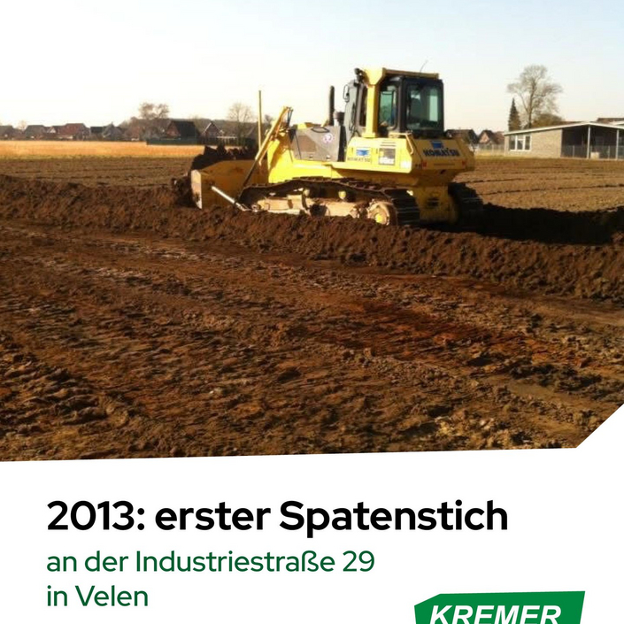 ⛏️ Vor genau 13 Jahren im März – der erste Spatenstich an der Industriestraße 29.
Damals klein, überschaubar… heute ein... ⛏️ Vor genau 13 Jahren im März – der erste Spatenstich an der Industriestraße 29.
Damals klein, überschaubar… heute ein...