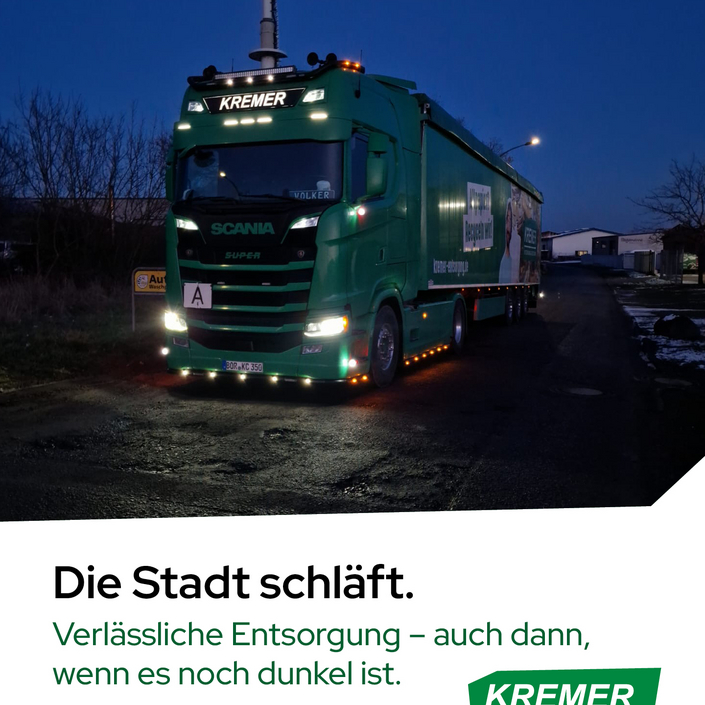 Egal ob früh am Morgen oder mitten in der Nacht – unsere Fahrer sind für euch unterwegs. 🚛
Bei Kremer zählt nicht die... Egal ob früh am Morgen oder mitten in der Nacht – unsere Fahrer sind für euch unterwegs. 🚛
Bei Kremer zählt nicht die...